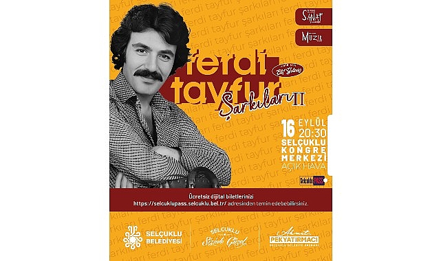 Ferdi Tayfur Şarkıları Bu Kez Açık Havada Dinleyicilerle Buluşacak görseli
