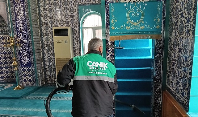 Canik'te Camiler Ramazan'a Hazır görseli