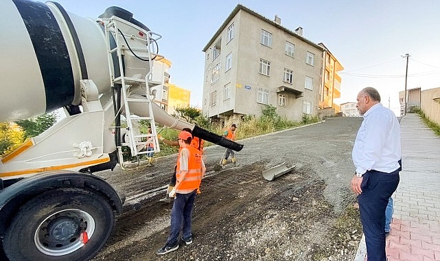 Başkan Sandıkçı: "Canik'imiz için durmuyoruz, çalışıyoruz, üretiyoruz" görseli