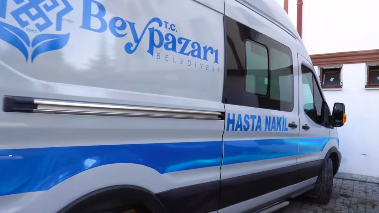 Belediye hasta nakil aracını vatandaşın hizmetine sundu görseli