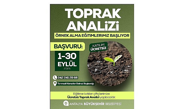 Büyükşehir’den üreticiyi eğitim desteği görseli