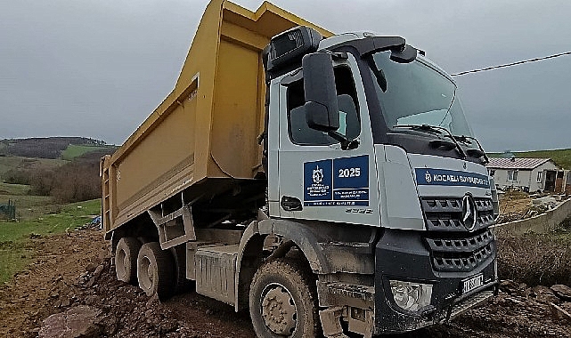 Derince Tahtalı Mahallesi'ne stabilize yol görseli