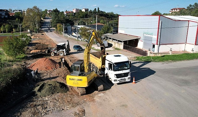Başiskele'de Hoca Ahmet Yesevi Caddesi genişliyor görseli