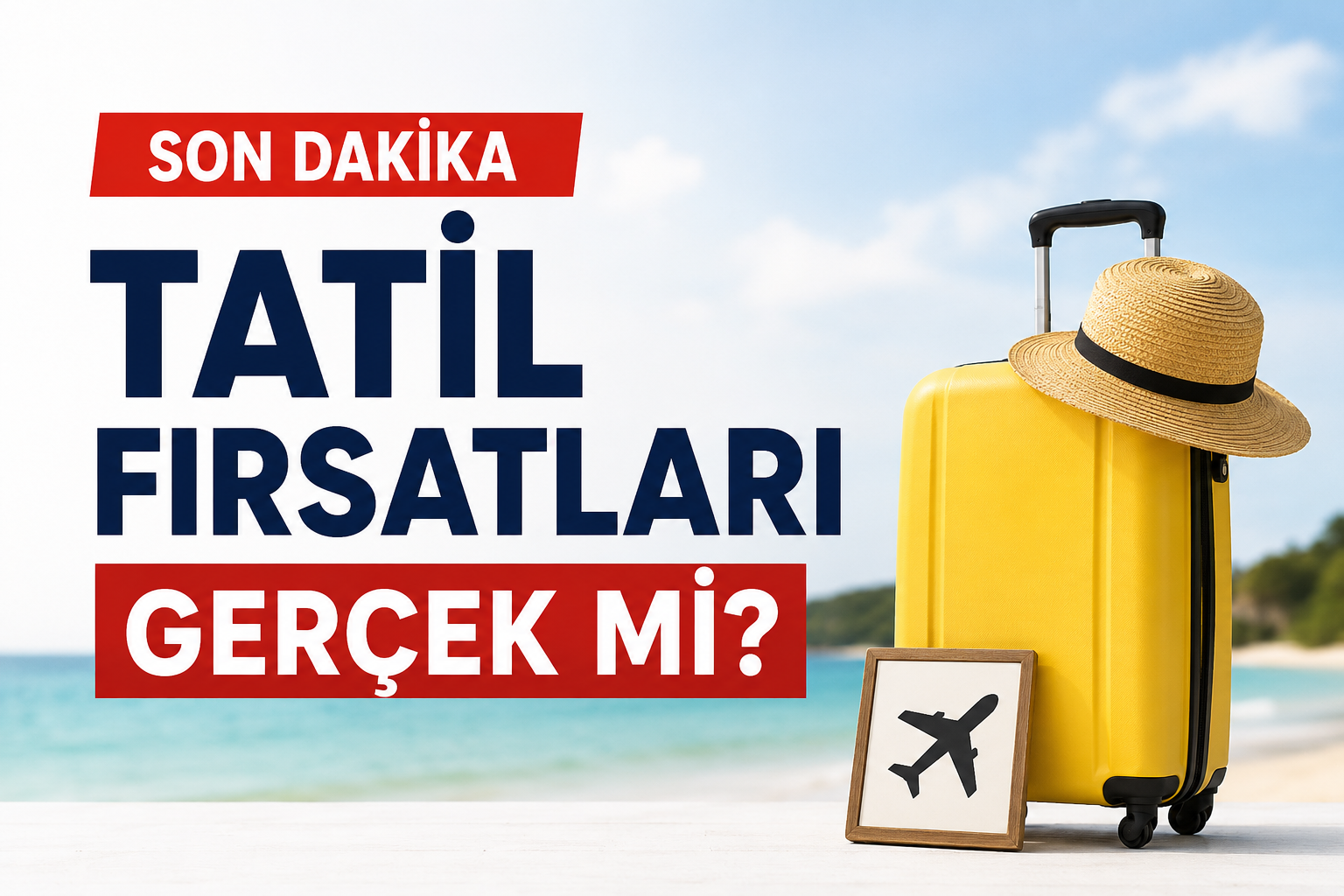 Son Dakika Tatil Fırsatları Gerçek mi? görseli