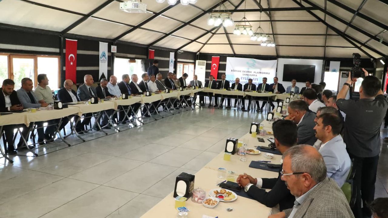 Eğitime Destek Platformu Eyyübiye'de toplandı görseli
