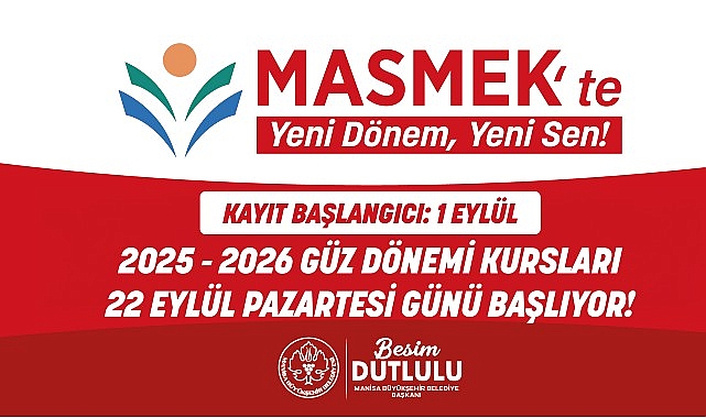 MASMEK’te Yeni Dönem Kayıtları Başladı görseli