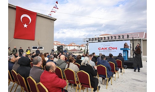 Çeşme Belediyesi Afet Koordinasyon Merkezi açıldı görseli
