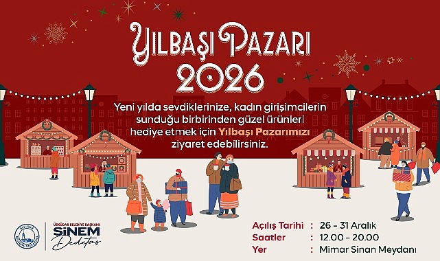 “Yılbaşı Pazarı 2026” Üsküdar’da Başlıyor görseli