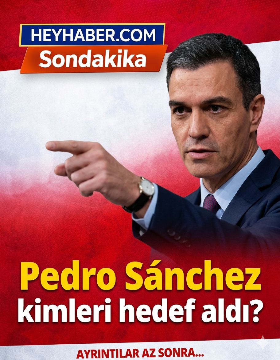 Pedro Sánchez kimleri hedef aldı? İspanya ve ABD arasında ipler kopuyor mu? görseli