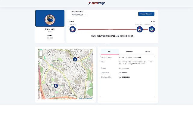 Sürat Servis Platformu Hem Müşteriyi Memnun Ediyor Hem de Çevreyi Koruyor görseli