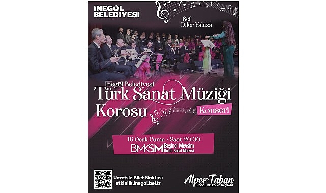 Sanatseverler Türk Sanat Müziği Gecesinde Buluşuyor görseli