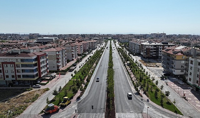 Konya Büyükşehir Ahmet Yesevi Caddesi ve Sakarya Kavşağı’nda Yol Kalitesini Yükseltti görseli