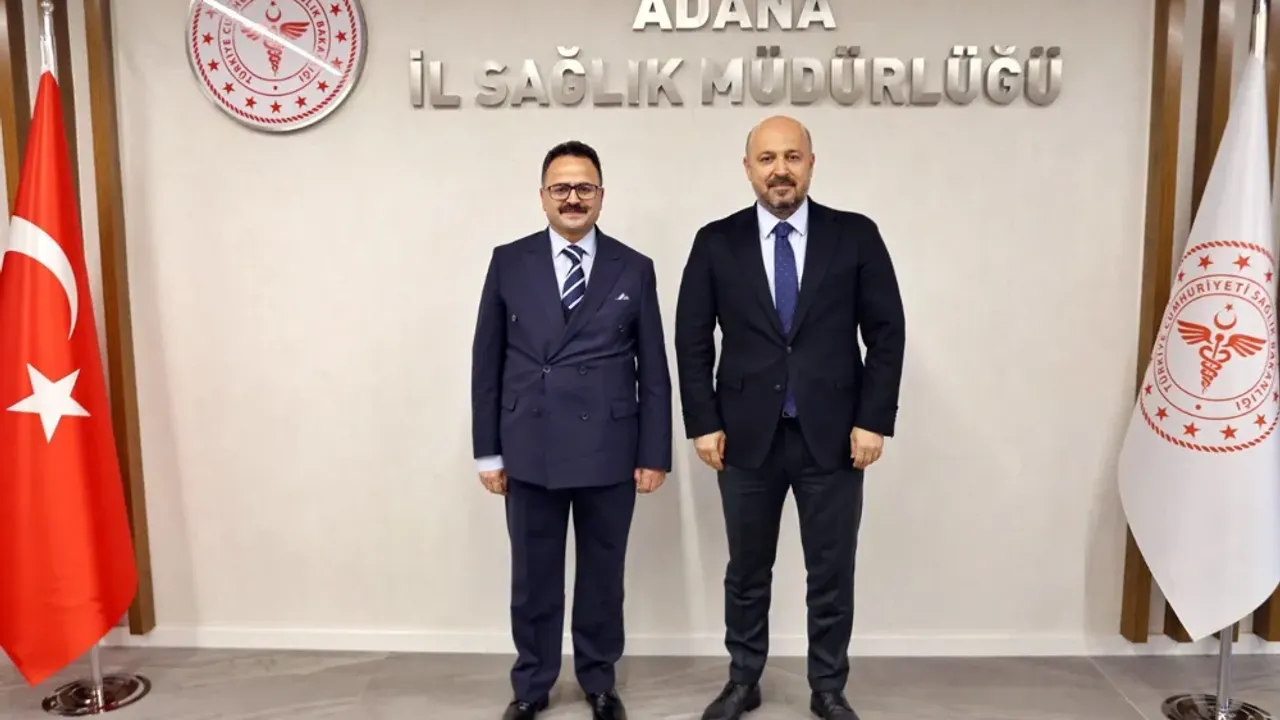 Çukurova Kaymakamı Alkan, Uzm. Dr. Halil Nacar’ı ziyaret etti görseli