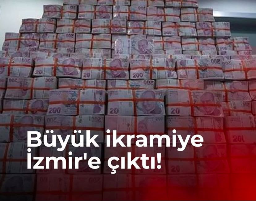 Talih kuşu İzmir’e kondu görseli