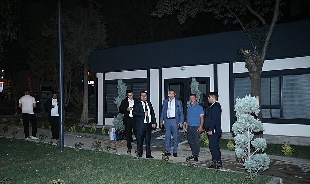 Sancak Parkı ve Çay Bahçesi Yenileme Çalışmaları Sürüyor görseli