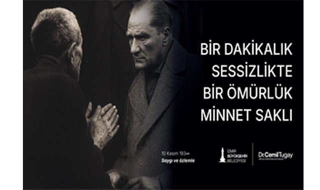 Başkan Tugay: Atatürk, en büyük eseri olan Cumhuriyet ile sonsuza dek yaşayacak görseli