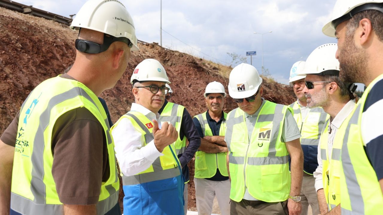 Balıkesir Büyükşehir’in “Başiskele Kavşağı Koridor Projesi” tam yol ilerliyor görseli
