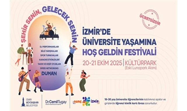 Büyükşehir’den üniversite öğrencileri için festival görseli