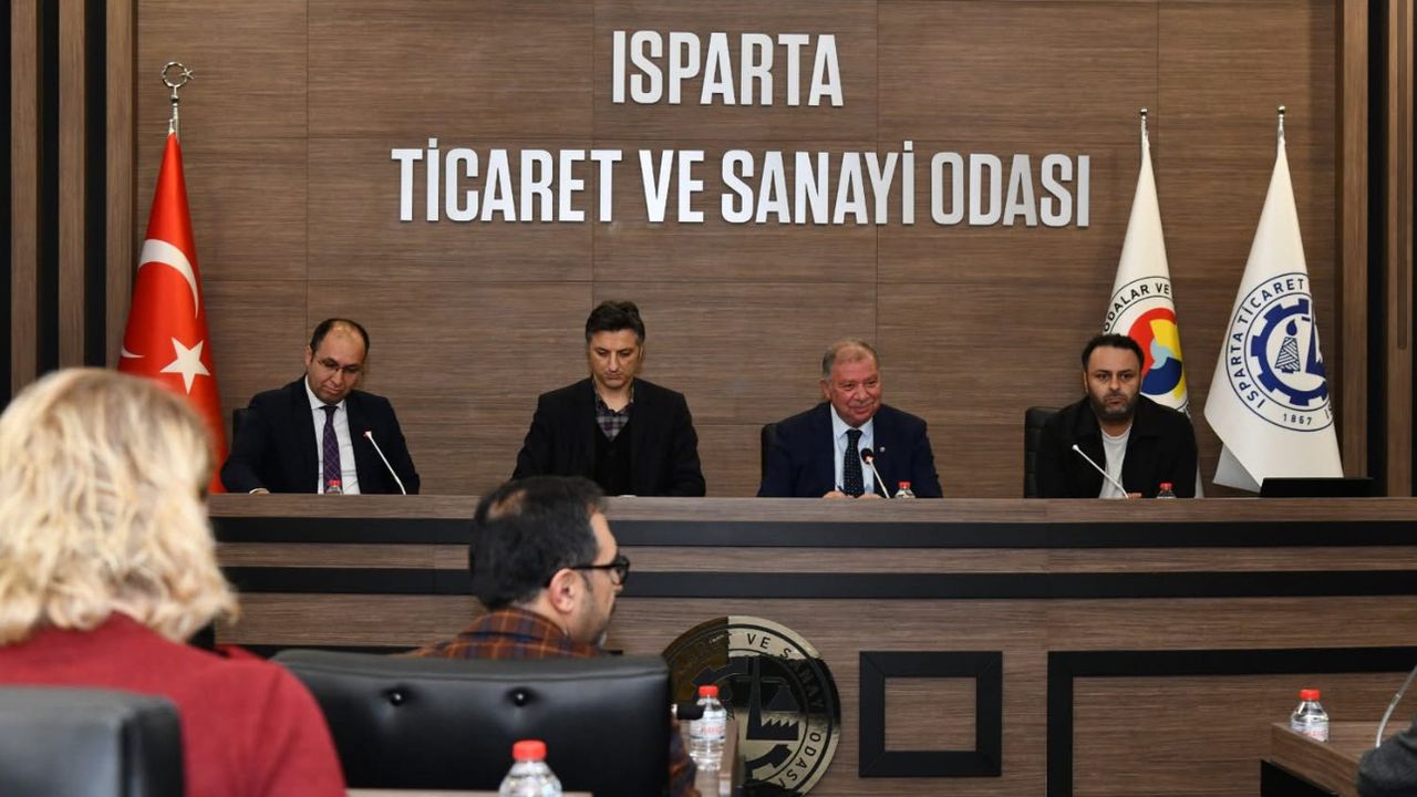 Isparta’nın yol haritası ITSO’da konuşuldu görseli