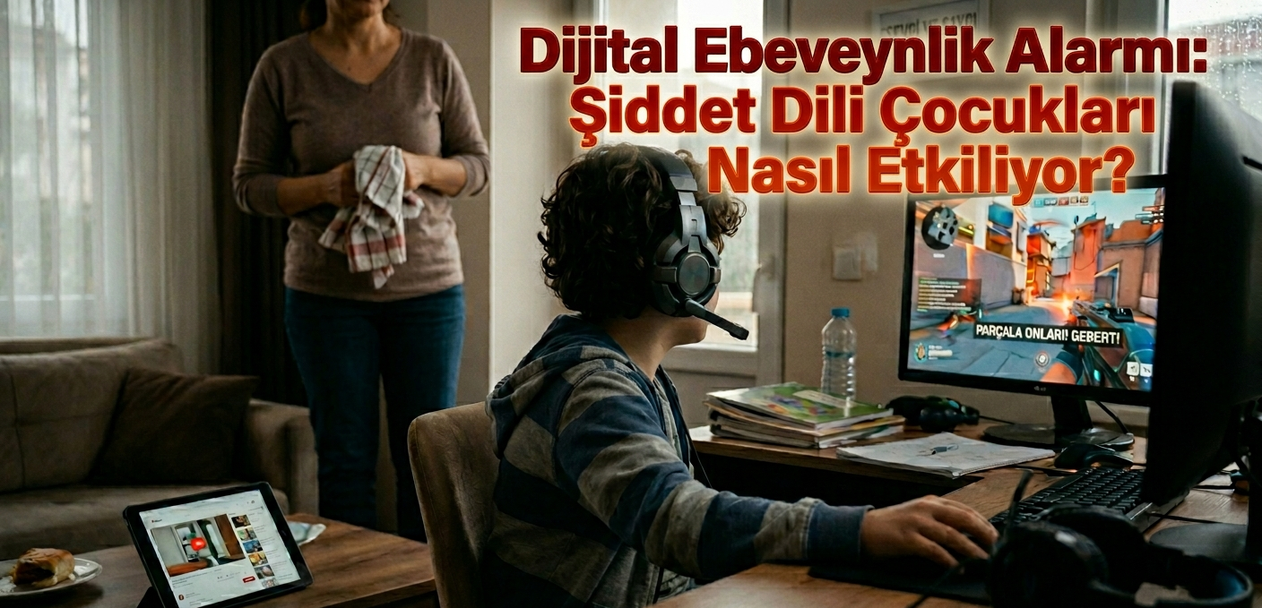Dijital Ebeveynlik Alarmı: Şiddet Dili Çocukları Nasıl Etkiliyor? görseli
