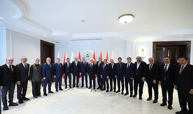 Konya Protokolü İçişleri Bakanı Çiftçi’ye Hayırlı Olsun Ziyaretinde Bulundu görseli