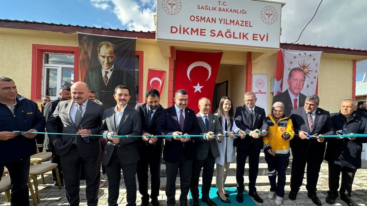 Kars Dikme Köyü’ne yeni sağlık evi: Osman Yılmazel Sağlık Evi hizmete açıldı görseli