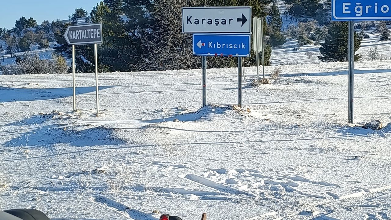Belediye başkanı Dr. Özer Kasap: Tüm Köy yollarımız açık görseli