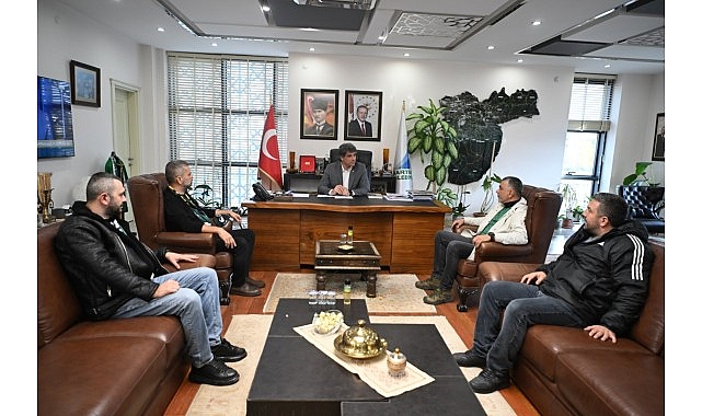 Hodri Meydan’dan Başkan Kocaman’a Ziyaret görseli