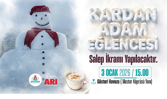 Nevşehir Belediyesi “Kardan Adam Eğlencesi” Düzenleyecek görseli