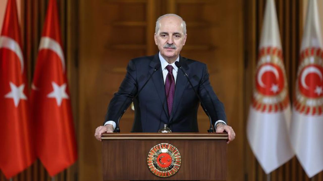 Kurtulmuş, Dünya Parlamento Başkanları Konferansı için İsviçre'de görseli