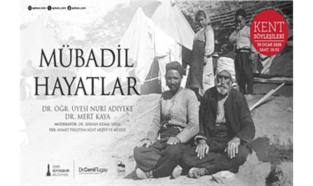 APİKAM’da Kent Söyleşileri “Mübadil Hayatlar” ile devam ediyor görseli