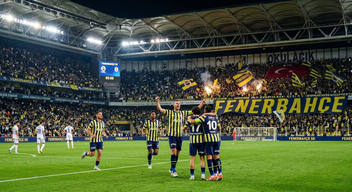 Fenerbahçe kritik virajda puan kaybetti: Şampiyonluk hayali tehlikede mi, gözler şimdi Gençlerbirliği maçında” görseli