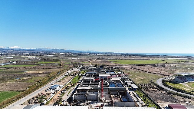 Manavgat Atıksu Arıtma Tesisi’nin kapasitesi arttırılacak görseli