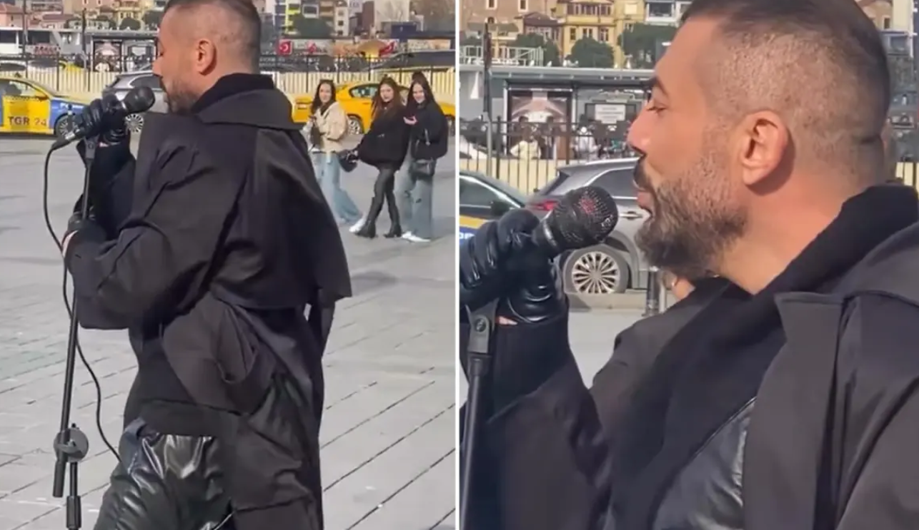 Eminönünde "Tanıdık" Bir Ses: Rober Hatemo Sokaklara Döndü! görseli
