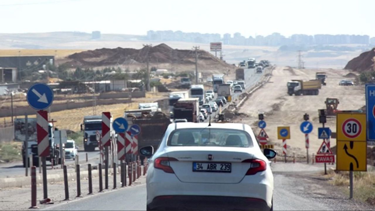 Batman-OSB yolunda trafik yenileniyor görseli