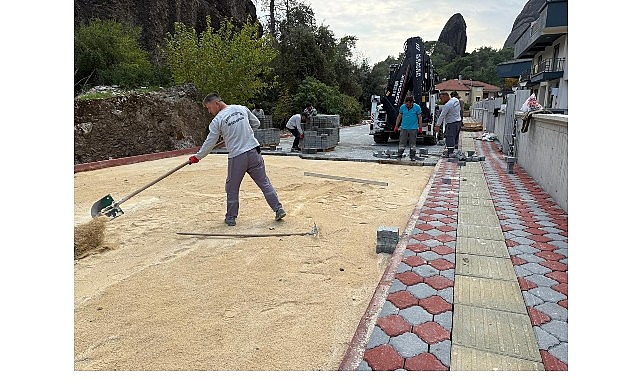 Kuzdere’de altyapı çalışması görseli