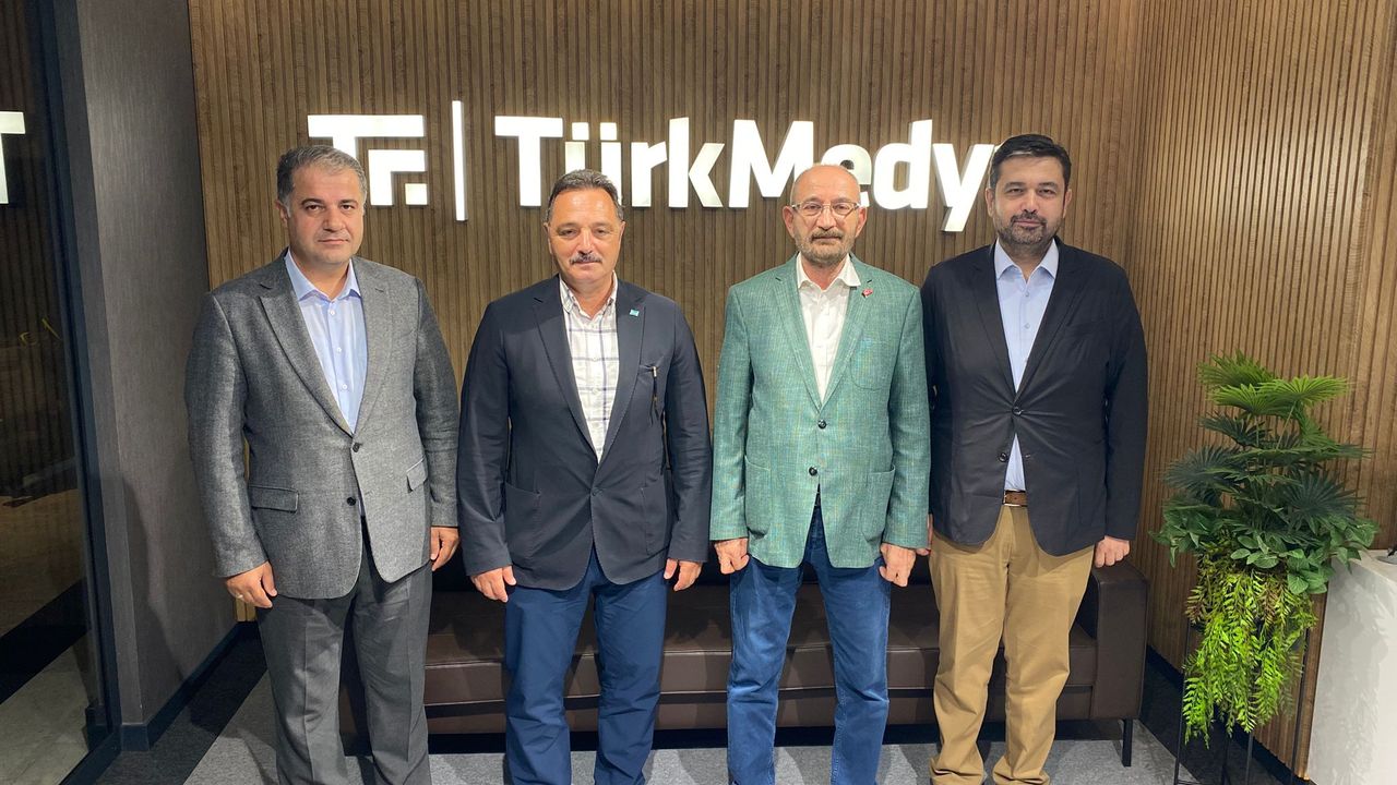TİMBİR'den Akşam gazetesi Ankara Temsilcisi Emin Pazarcı'ya ziyaret görseli
