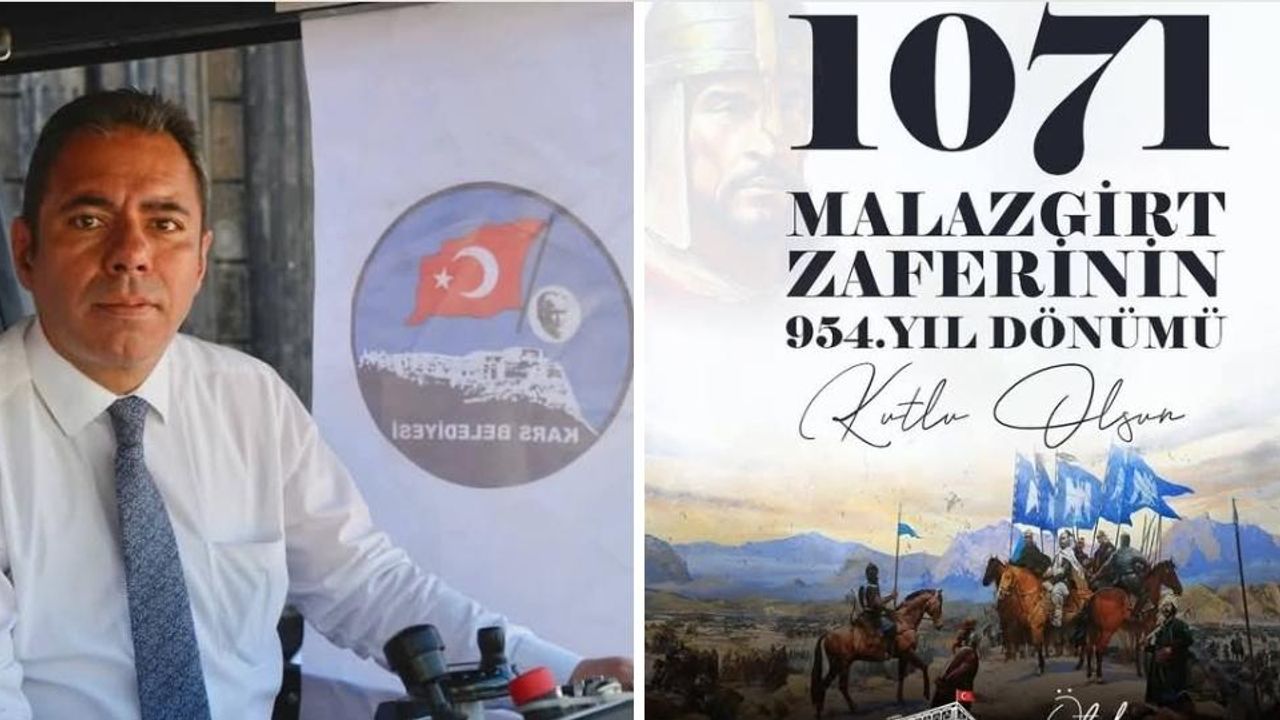 Kars Belediye Başkanı Senger’den 1071 Malazgirt Zaferi mesajı görseli