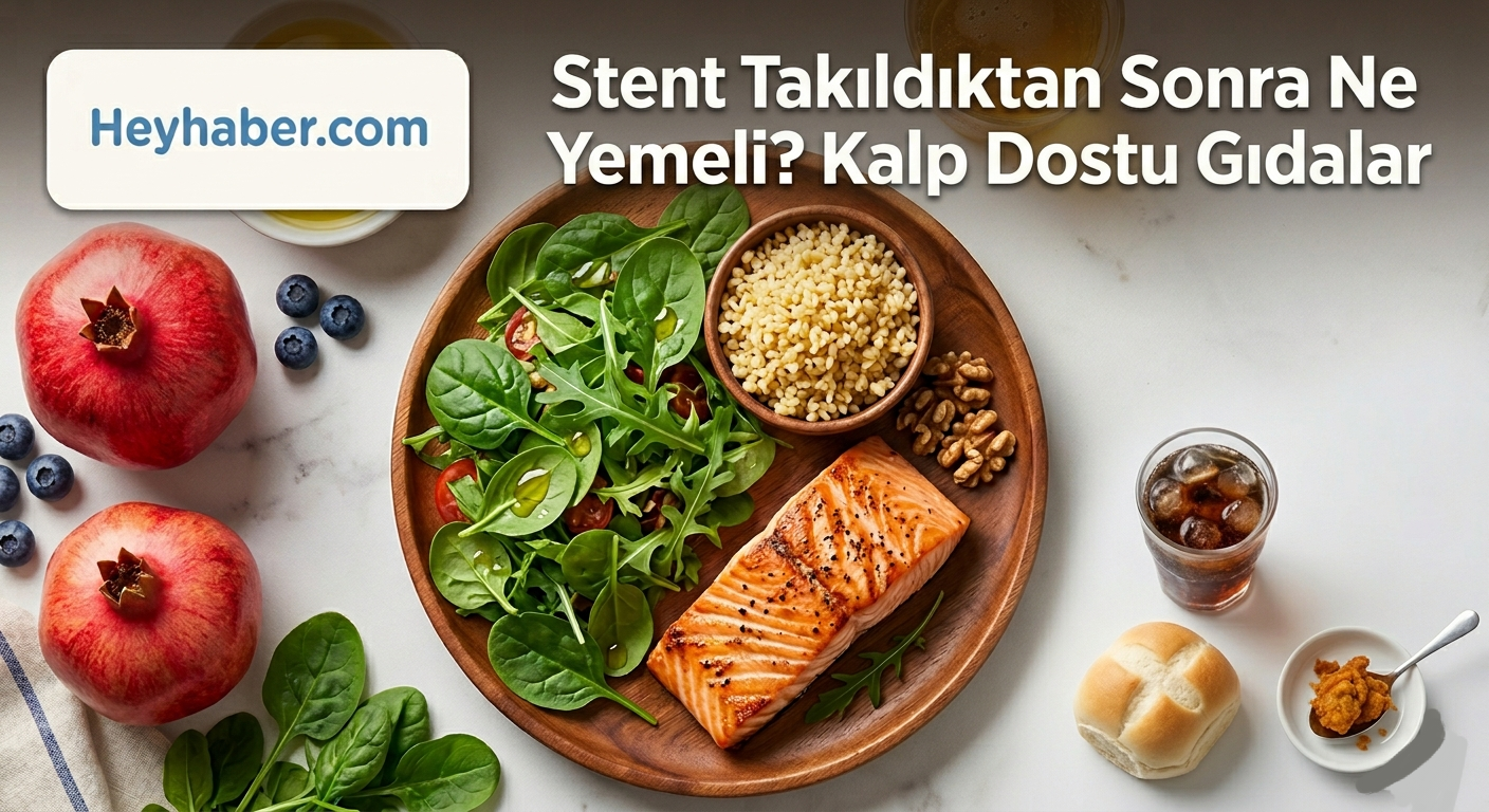 Stent Takıldıktan Sonra Ne Yemeli? Kalp Dostu Gıdalar görseli