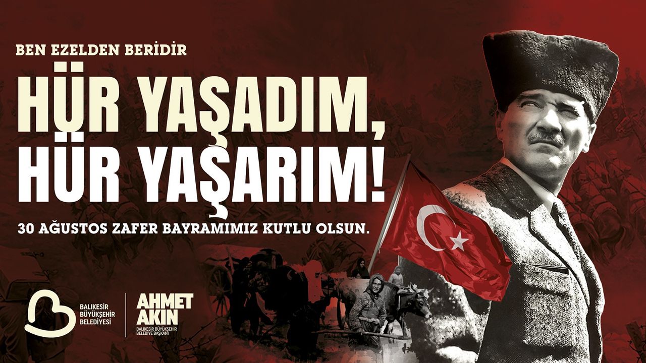 Başkan Akın’dan 30 Ağustos Zafer Bayramı mesajı görseli