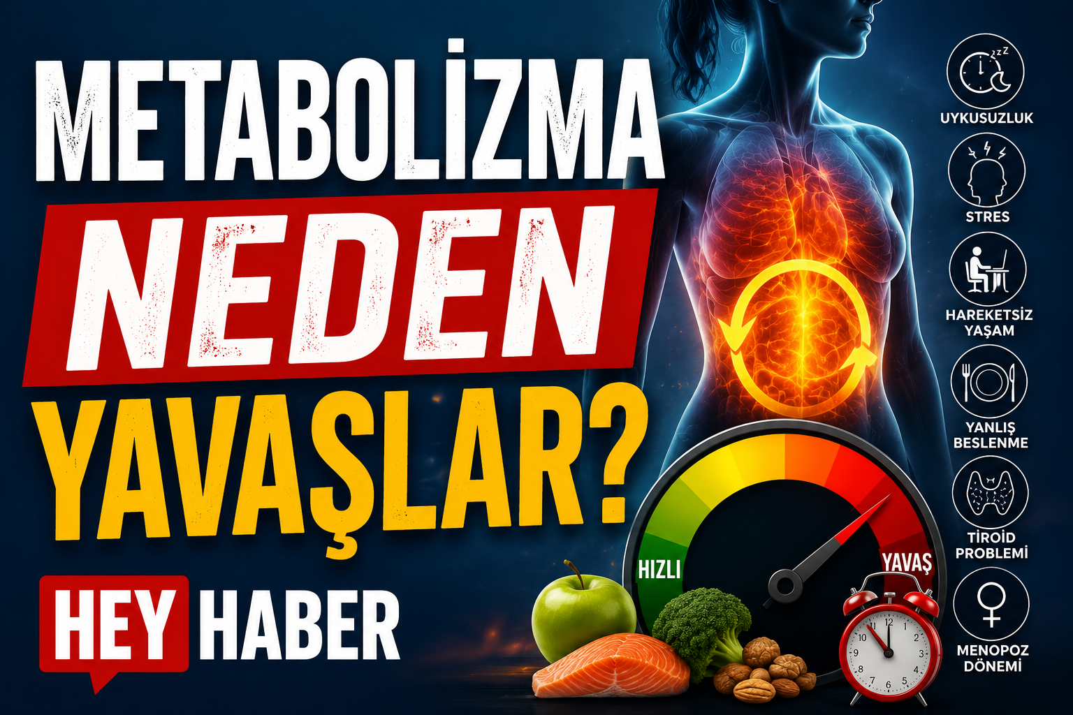 Metabolizma Neden Yavaşlar? görseli