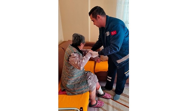 Vatandaşlardan evde bakım hizmetleri için teşekkür görseli