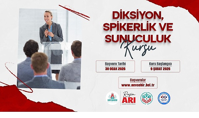KAPEM’de Eğitim Seferberliği Diksiyon, Spikerlik ve Sunuculuk Kursuyla Sürüyor görseli