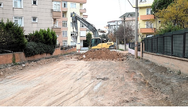 Yenilenen Darıca Özbay Sokak’ta mesaiye devam görseli