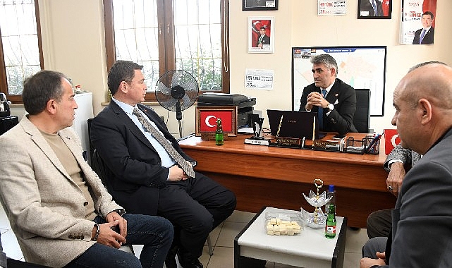 Başkan Aydın’dan Yürekleri Isıtan Buluşma görseli