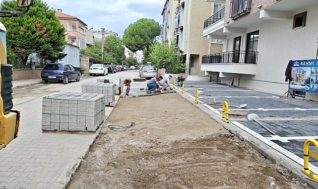 Edremit Belediyesi’nde altyapı çalışmaları devam ediyor görseli