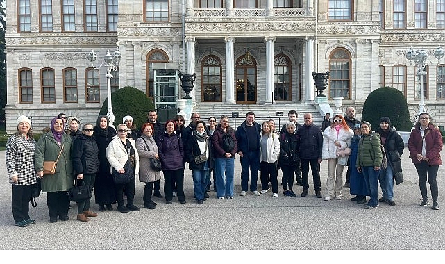 Maltepeliler, Dolmabahçe Sarayı’nı ziyaret etti görseli