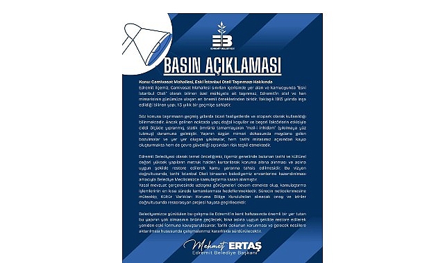 Camivasat Mahallesi, Eski İstanbul Oteli Taşınmazı Hakkında görseli
