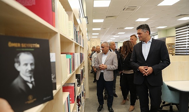 Aliağa Belediyesi’nden Eğitime ve Kültüre Büyük Katkı: Aziz Sancar Kütüphanesi Hizmete Açıldı görseli