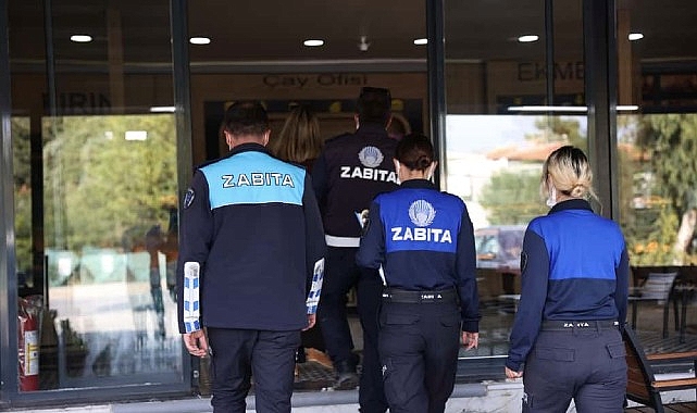 Çeşme Belediyesi Zabıta ekiplerinden fırınlara hijyen denetimi görseli